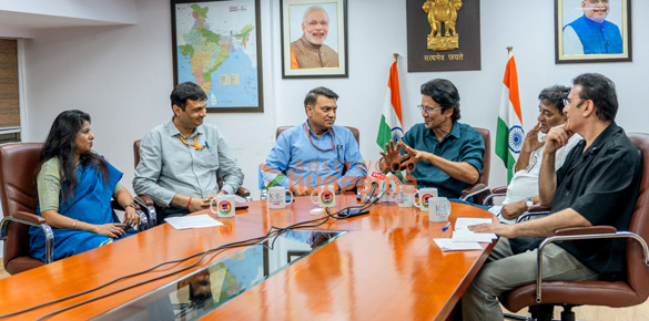 photos special ops 2 team kay kay menon parmeet sethi and shivam nair visited the indian cybercrime coordination centre 14c in delhi to promote their show 3