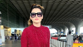 Photos: Urvashi Rautela and Karisma Kapoor snapped at the airport