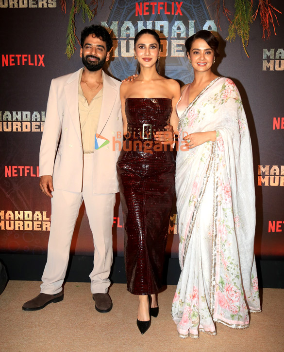 photos vaani kapoor surveen chawla and others grace the trailer launch of mandala murders 3