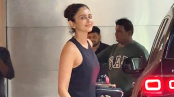 Rakul Preet Singh n her post gym glow