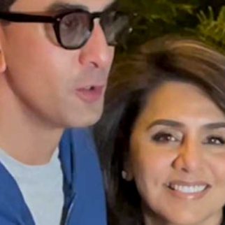 Ranbir Kapoor gets papped with mom Neetu Singh
