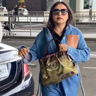 Rani Mukerji's stylish denim airport look