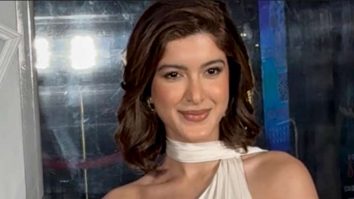 Shanaya Kapoor all dolled up for her film Aankhon Ki Gustaakhiyan