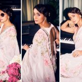 Surveen Chawla’s Rs 32,000 Anavila saree look for Mandala Murders trailer launch is a floral dream!