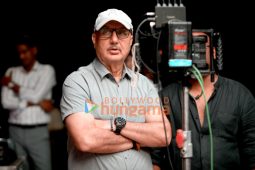 On the the sets of the movie Tanvi The Great
