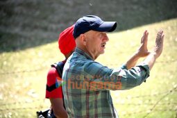 On the the sets of the movie Tanvi The Great