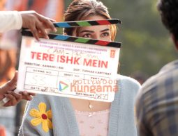Tere Ishk Mein on the sets