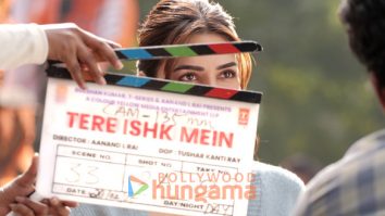 Tere Ishk Mein on the sets