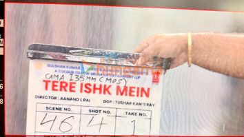 Tere Ishk Mein on the sets