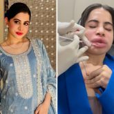 Uorfi Javed gets lip fillers dissolved on camera; reveals painful experience and future plans