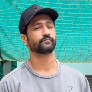 Vicky Kaushal pose for media