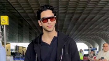 Our chocolate boy Vedang Raina at the airport