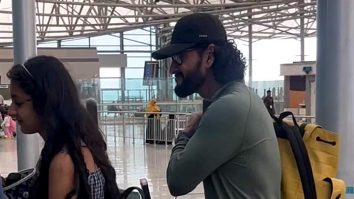 Mahesh Babu and family at the airport