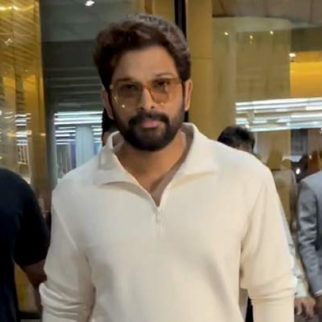 Allu Arjun's dashing airport entry