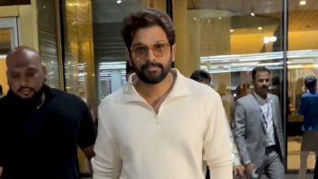 Allu Arjun’s dashing airport entry