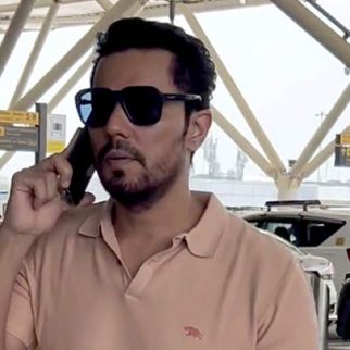 Randeep Hooda slaying the basics at the airport