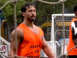 Tiger Shroff playing football in barish is so DDLJ coded