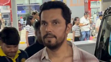 Randeep Hooda spotted in a casual fit at the airport