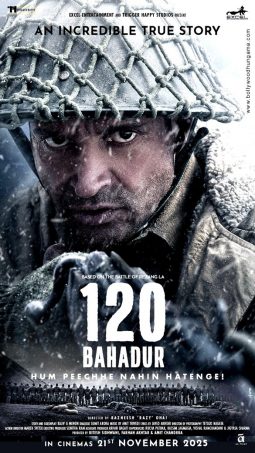 120 Bahadur poster