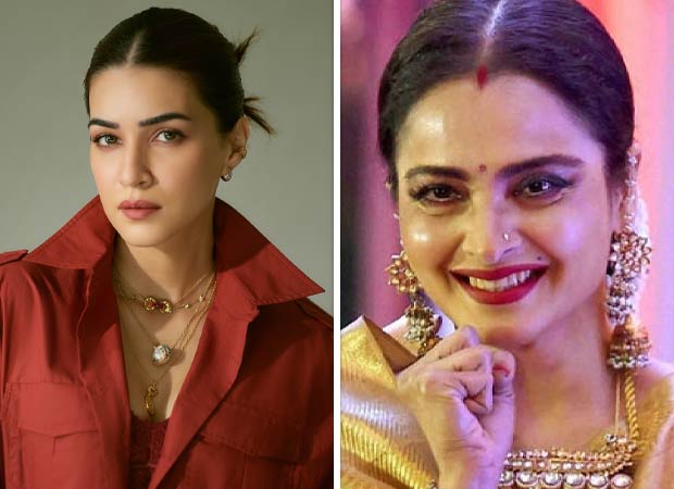 Kriti Sanon admires Rekha’s ageless beauty; says, “She is flawless, she just looks too good”