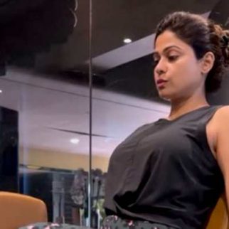 A glimpse into Shamita Shetty's leg day
