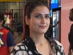 After Giving us two cute romcoms Fatima Sana Shaikh papped at the aiport