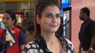 After Giving us two cute romcoms Fatima Sana Shaikh papped at the aiport