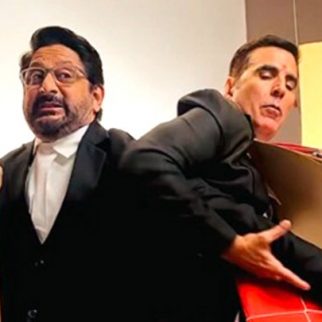 Fun BTS! Arshad Warsi & Akshay Kumar's masti on Jolly LLB 3 set