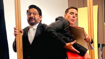 Fun BTS! Arshad Warsi & Akshay Kumar’s masti on Jolly LLB 3 set