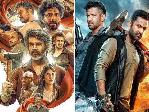 Coolie takes a lead of Rs. 70 crores over War 2 at the worldwide box office; Rajinikanth ready to conquer the throne