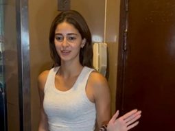Ananya Panday papped flaunting her no makeup look