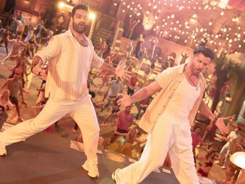 EXCLUSIVE: Check out the ROCKING first look of Hrithik Roshan vs NTR in the War 2 dance number, ‘Janaab-e-Aali’