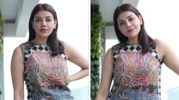 Kajal Aggarwal lets the prints do the talking in artistic ensemble worth Rs 79,000