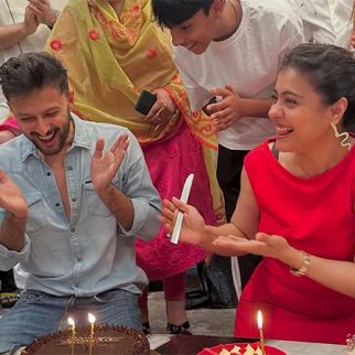 Kajol and Vatsal Sheth receive a joint birthday celebration from actress Ishita Dutta; see pics