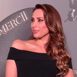 Iulia Vantur in a black gorgeous fit