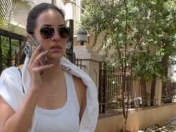 Natasa Stankovic papped with son post workout