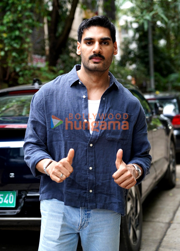 Photos: Ahan Shetty snapped at Imtiaz Ali’s office in Versova Photos: Ahan Shetty snapped at Imtiaz Ali’s office in Versova