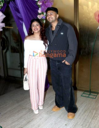 Photos: Awez Darbar, Nagma Mirajkar and others grace Gauahar Khan’s baby shower ceremony