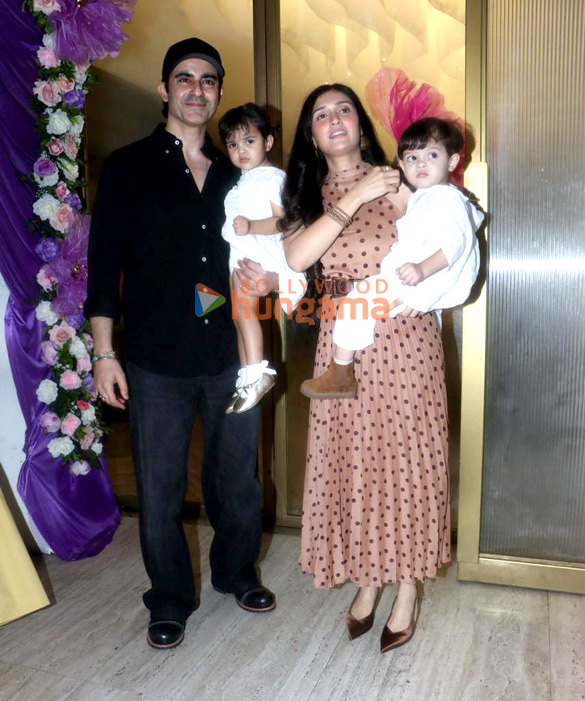 photos awez darbar nagma mirajkar and others grace gauahar khans baby shower ceremony 8