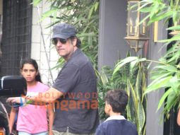 Photos: Fardeen Khan snapped outside a salon in Bandra