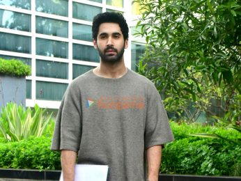 Photos: Lakshya and Sana Makbul spotted at Dharma Productions’ office in Andheri Photos: Lakshya and Sana Makbul spotted at Dharma Productions’ office in Andheri