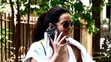 Photos: Natasha Stankovic snapped outside a dental clinic in Khar