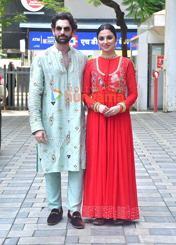 Photos: Neil Nitin Mukesh, Divya Khossla and Umesh Shukla snapped during Ek Chatur Naar promotions