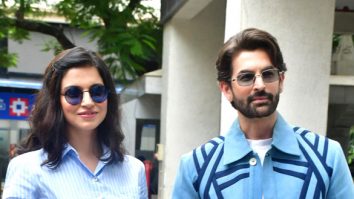 Photos: Neil Nitin Mukesh and Divya Khossla snapped promoting their film Ek Chatur Naar