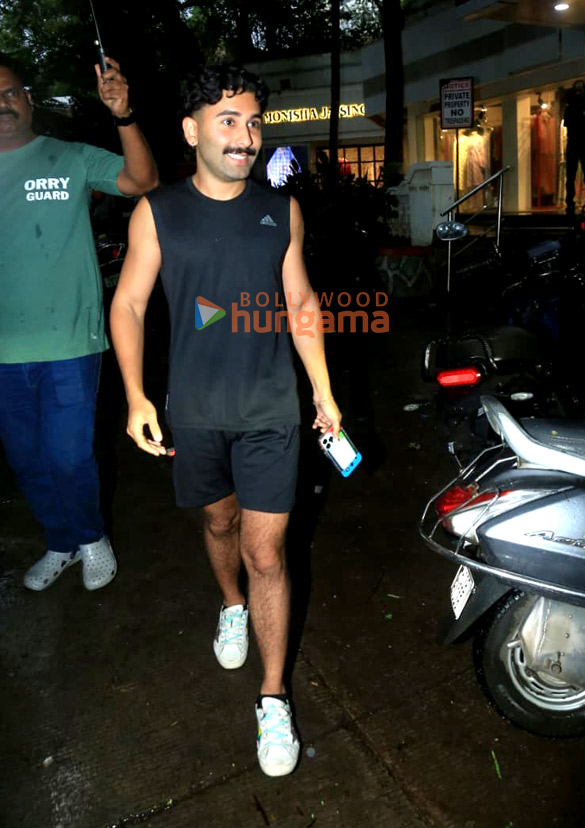 photos orhan awatramani snapped outside a gym in bandra 2