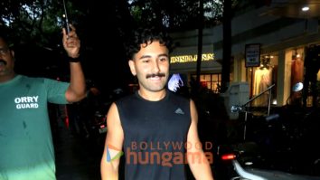 Photos: Orhan Awatramani snapped outside a gym in Bandra