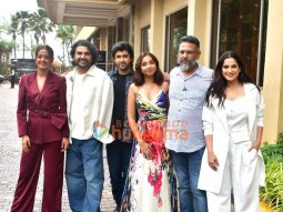 Photos: Prajakta Koli, Surveen Chawla, Karanvir Malhotra, Priya Bapat and others snapped promoting their upcoming series Andhera