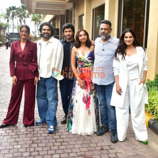 Photos: Prajakta Koli, Surveen Chawla, Karanvir Malhotra, Priya Bapat and others snapped promoting their upcoming series Andhera