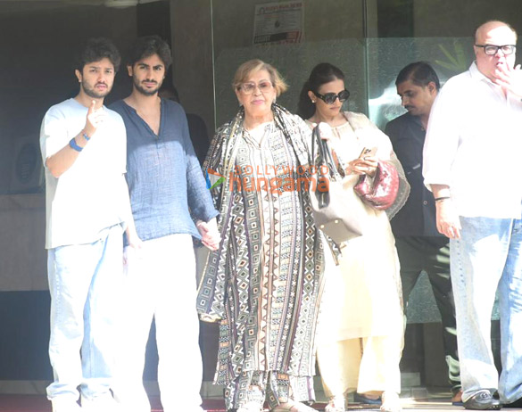 photos salman khan arbaaz khan sshura khan and others snapped at alvira khan agnihotris house in bandra for raksha bandhan 3