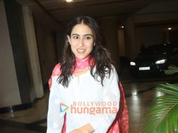 Photos: Sara Ali Khan snapped at Manish Malhotra’s house